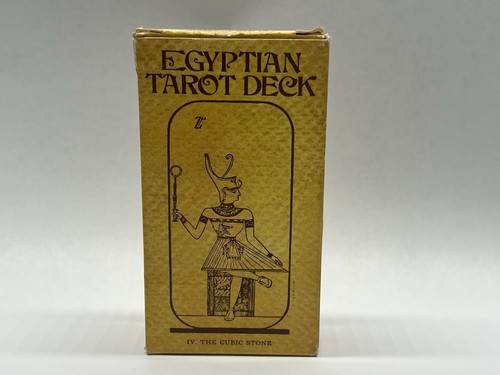 Vintage egyptian tarot - vintage, deck