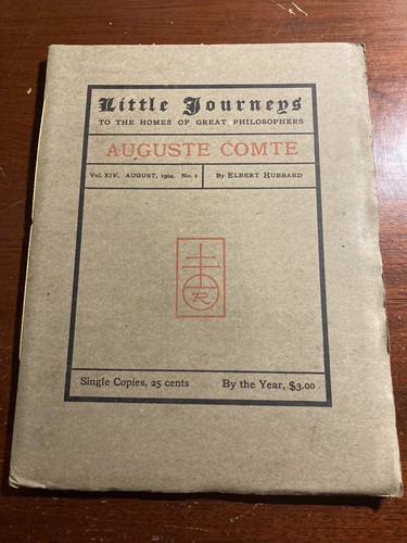 Little journeys auguste comte - little,